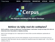 Tablet Screenshot of cerpus.se